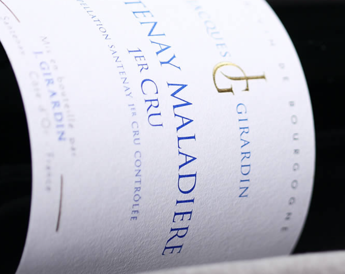 (image for) Justin Girardin Santenay 1er Cru Maladiere 2022 [JR 16.5]
